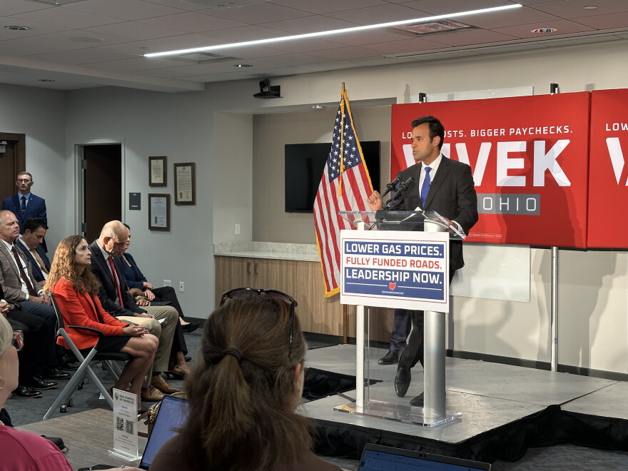 GOP gubernatorial candidate Vivek Ramaswamy.