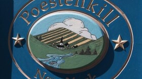 Town of Poestenkill welcome sign