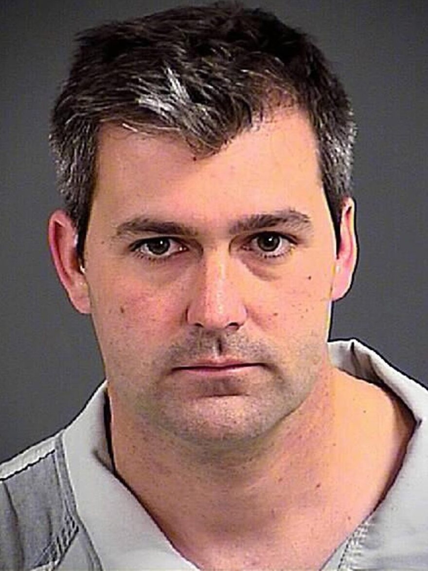 A handout booking photo issued by the Charleston County Sheriff's Office shows North Charleston police Officer Michael Thomas Slager, 33, who faces a murder charge in the death of Walter Scott.