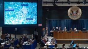 National Transportation Safety Board (NTSB) Chairwoman Jennifer Homendy presides over the NTSB fact-finding hearing on the DCA midair collision accident, at the National Transportation and Safety Board boardroom in Washington, Tuesday, Jan. 27, 2026.