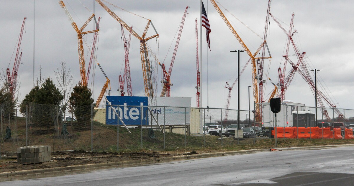 DeWine says Intel has affirmed its commitment to Ohio as company slows work in New Albany