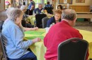 Senior citizens play Bingo at the Cicero Senior Center