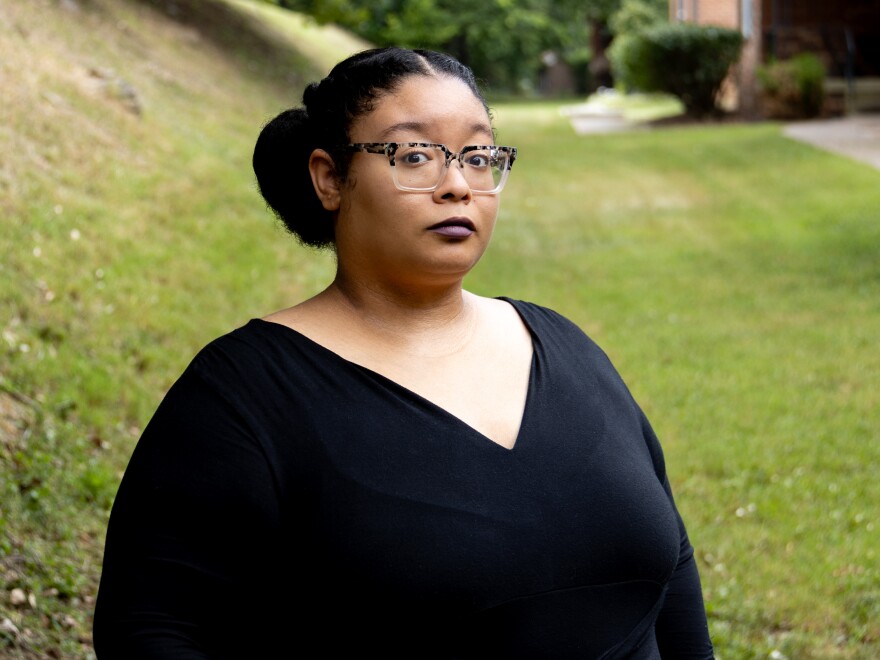 Nicole Blackmon says she is mourning two children, the teenager she lost to gun violence and her stillborn baby. She is suing Tennessee because she says abortion bans interfered with her care.