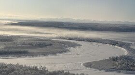 Circle from the air. (Patrick Gilchrist, KUAC)