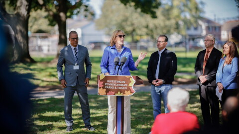 Pennsylvania Department of Conservation and Natural Resources Secretary Cindy Adams Dunn announces major investments in outdoor recreation and conservation projects across the state.