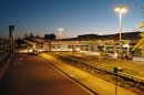  Image of Eugene Airport at dusk.