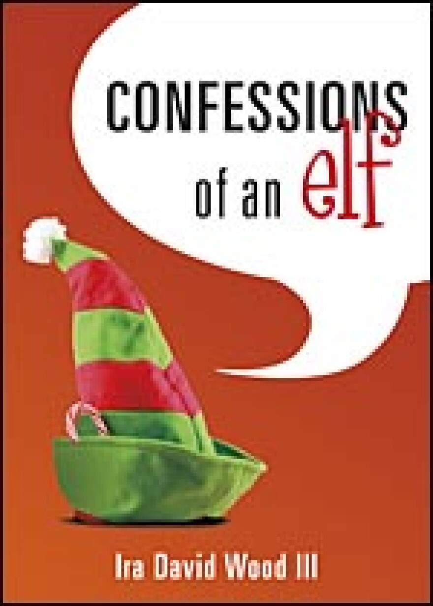 Book cover, ''Confessions of an Elf''