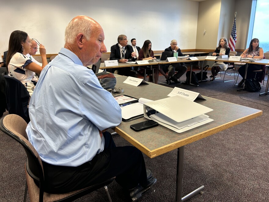 The Ohio Property Tax Reform Working Group meets in downtown Columbus.