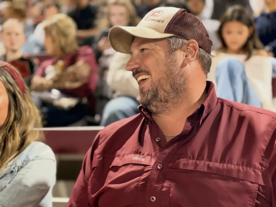 Eric Schultz comes to the Deer Park High School with his family every Friday that they can. When he casts his ballot this midterms cycle he said he’ll keep his kids and older Americans on his mind. October 16, 2026