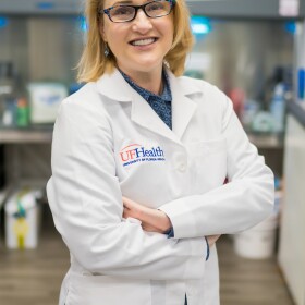 Dr. Nicole Iovine, infectious disease expert and chief hospital epidemiologist at UF Health Shands Hospital