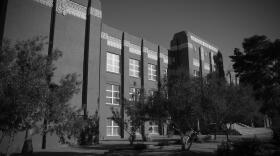 The original janitor at the Las Vegas Academy, when it was called Las Vegas High School, is said to haunt the historic campus.