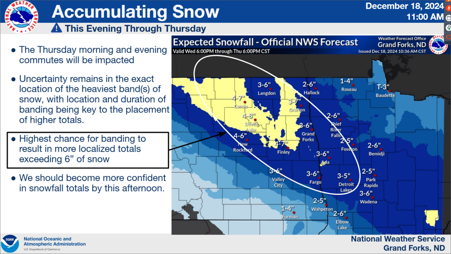 Winter storm advisories, watches and warnings are issued in North ...
