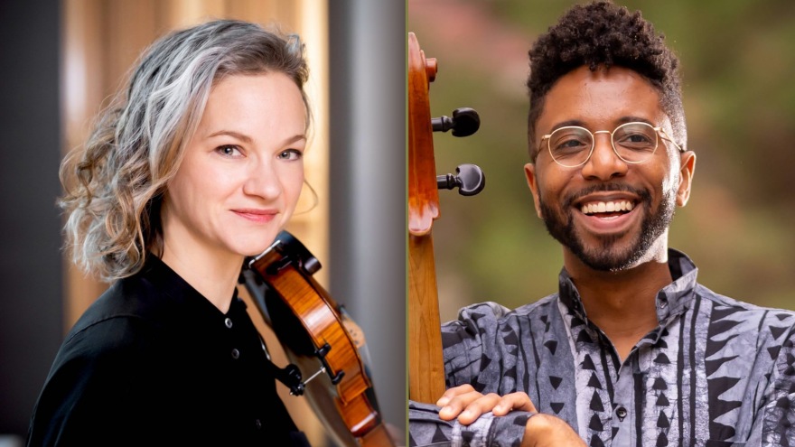 Hilary Hahn and Seth Parker Woods