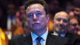 Elon Musk attends the Saudi Investment Forum at the Kennedy Center, Wednesday, Nov. 19, 2025, in Washington. (Evan Vucci/AP)