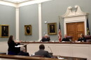 Assistant Attorney General Audriana Mekula makes an argument at an appeal hearing for Michael Addison at the New Hampshire Supreme Court in Concord on March 26, 2026. (Pool photo: Union Leader)