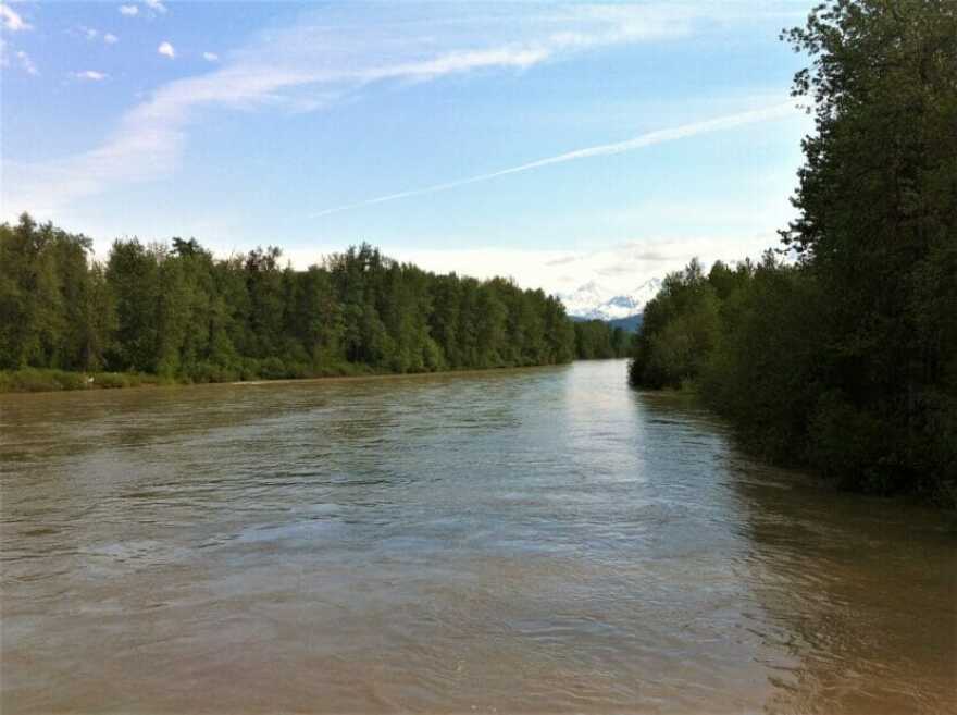 Southeast Alaska’s Chilkat River is seen on May, 30, 2013.