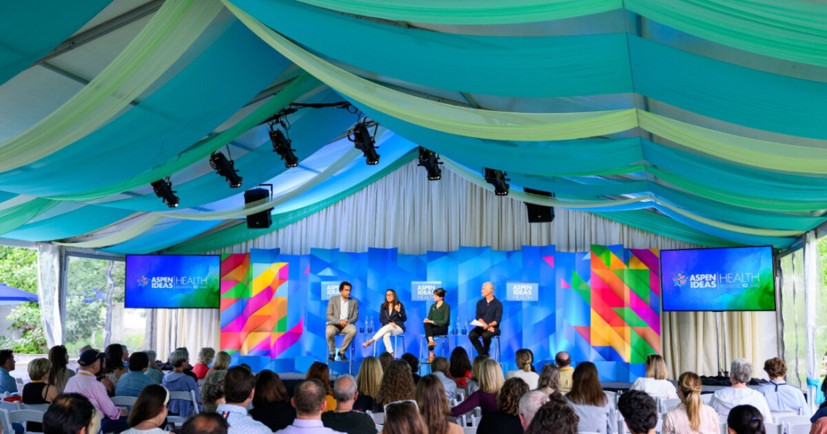 This year’s Aspen Ideas: Health conference won’t shy away from thorny issues