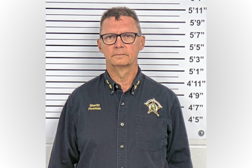 Jennings County Sheriff William “Kenny” Freeman Jr.'s mugshot