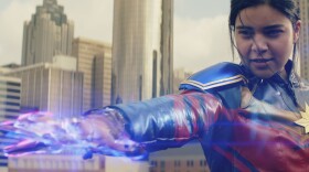 Iman Vellani stars as the titular superhero in the Disney+ series <em>Ms. Marvel. </em>