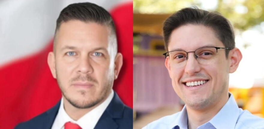 Republican Rick Martinez and Democrat Adrian Reyna are candidates for Texas House District 125