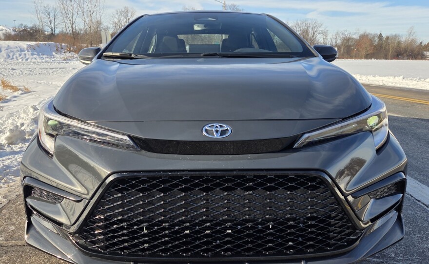 2026 Toyota Corolla SE AWD Hybrid nose