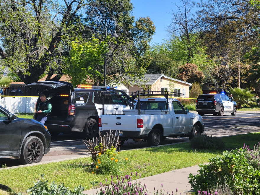 A street view near West 5th in Chico, Calif. on April 3, 2025.