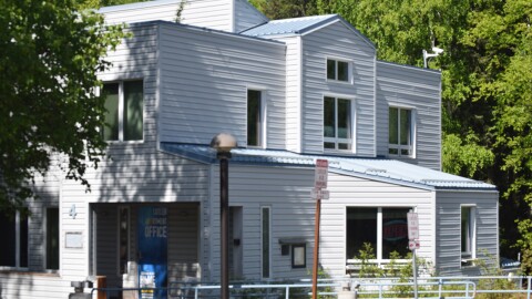 The Cutler Apartments at the University of Alaska Fairbanks on June 4, 2026. Some living in the complex had to be evacuated this spring due to mold.