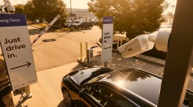 Metropolis AI technology at work at a parking garage.