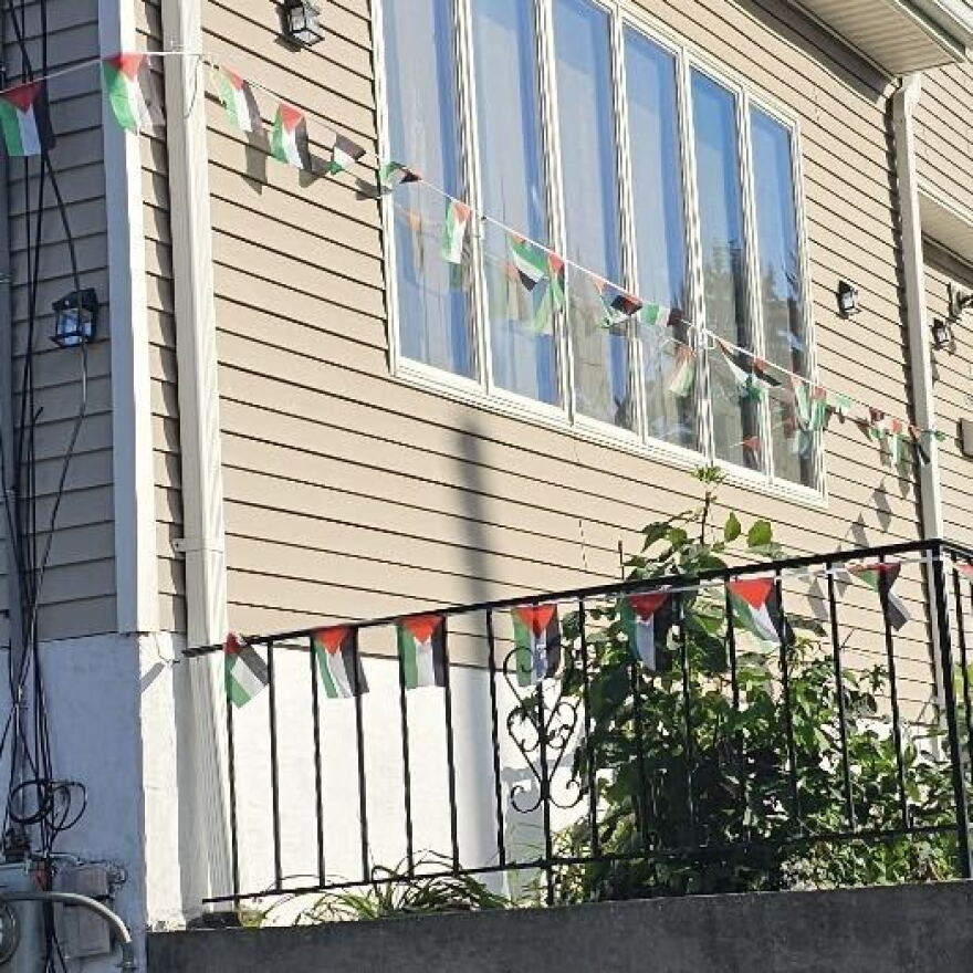 The threatening letter sent to Yonkers resident, Samir Nofal's family.