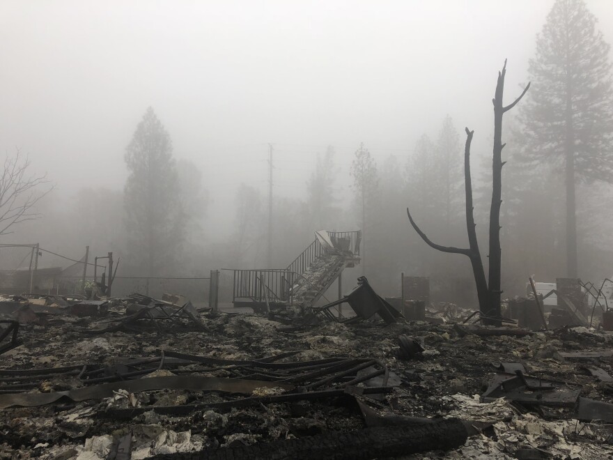 Crews in the final phase of the search for missing residents around Paradise, Calif., are facing landslide concerns as heavy rain and winds move in. Ash from all of the burned structures could form a toxic slush with the rain.