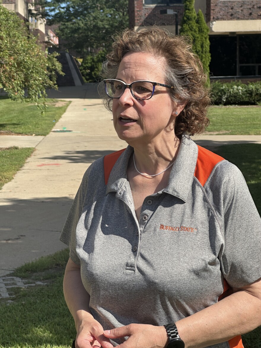 Jennifer Burris speaks with BTPM as she embraces her first year as President of Buffalo State University.