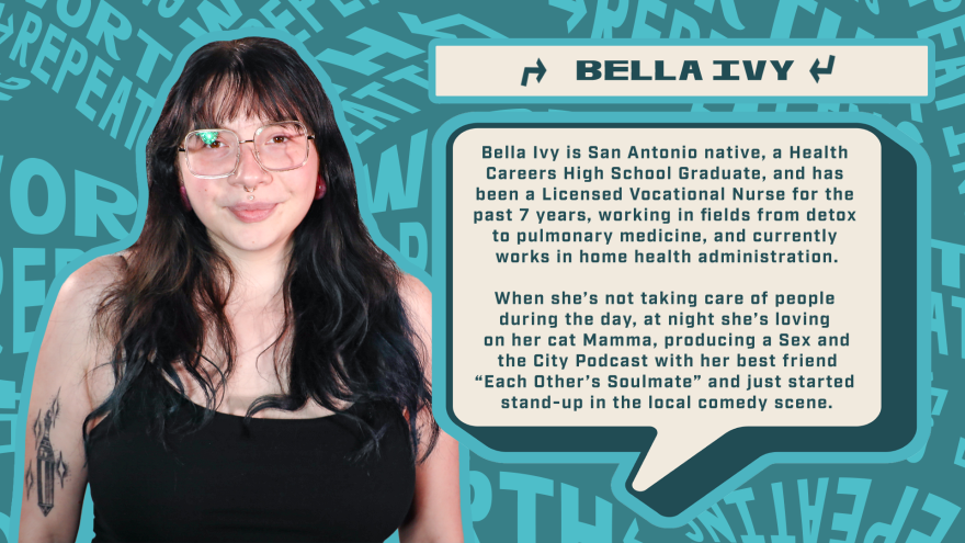 Our next storyteller is Bella Ivy. Bella shares a story about a social media theft that left her feeling a little exposed.