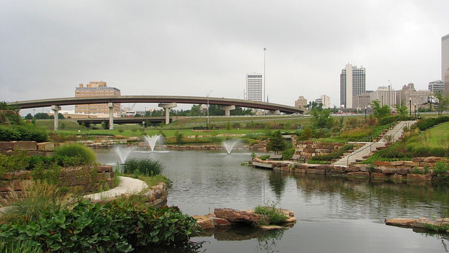 Tulsa skyline