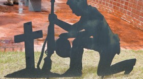 Artwork at Plattsburgh Barracks Veterans Park
