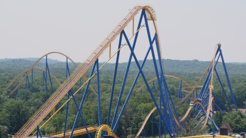 Nitro Roller Coaster at Six Flags Great Adventure