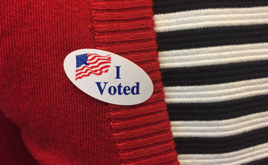 I Voted sticker