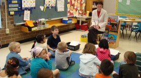 students in a Chapel Hill elementary school.