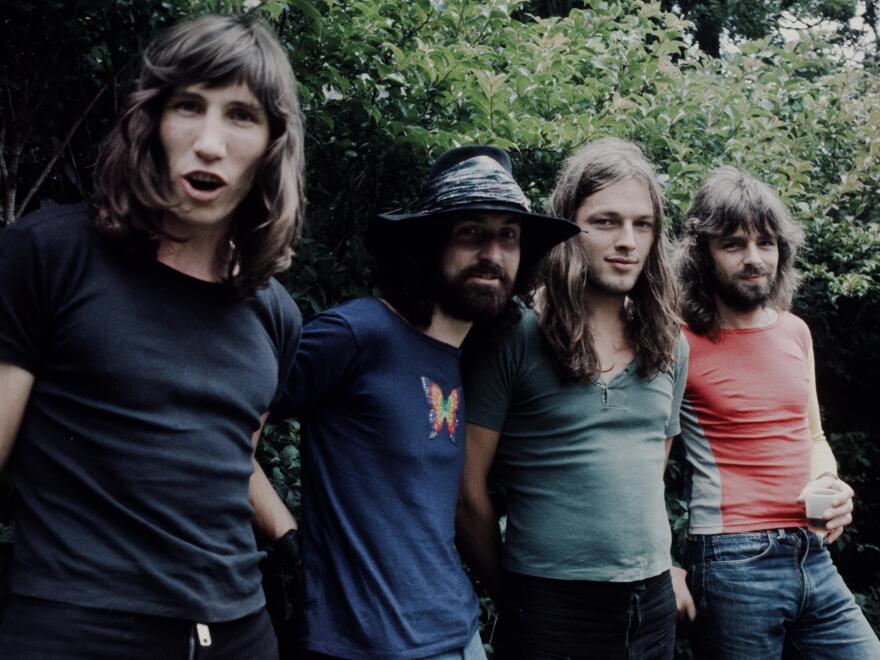 Pink Floyd, in 1971, the year some fans believe they killed fish in a pond by playing too loudly.
