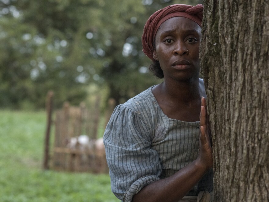 Cynthia Erivo stars as Harriet Tubman in the biopic Harriet.