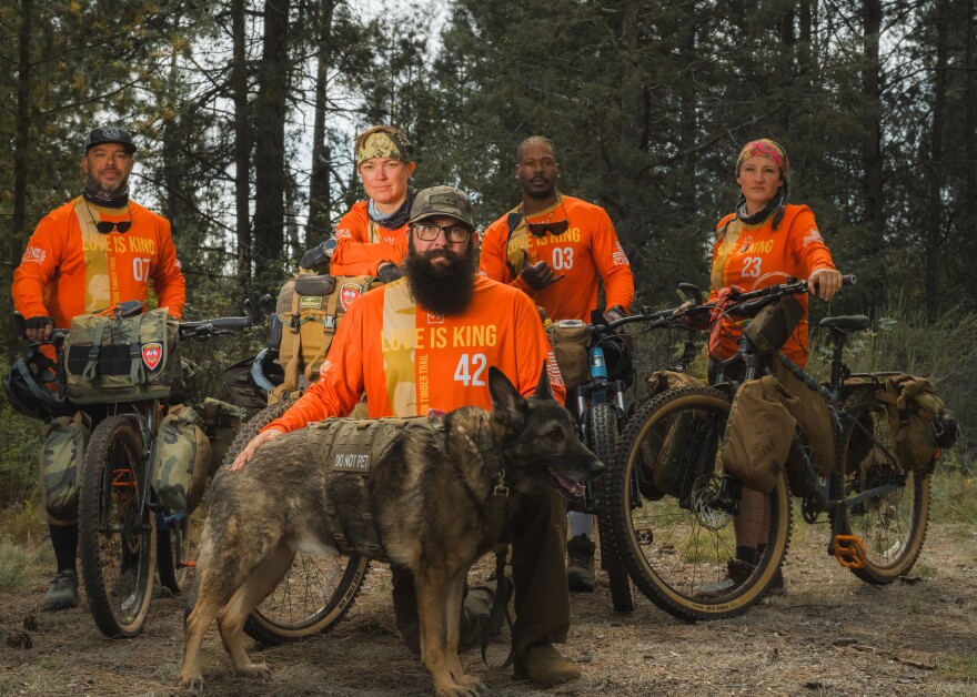 Five veterans embark on a 200-mile bike-packing journey together through Oregon's backcountry known as the Timber Trail. The documentary 'Unseen,' by filmmaker Chad Brown, is the story of their collective journey encountering history, health and healing while exploring their relationship with the land and each other.