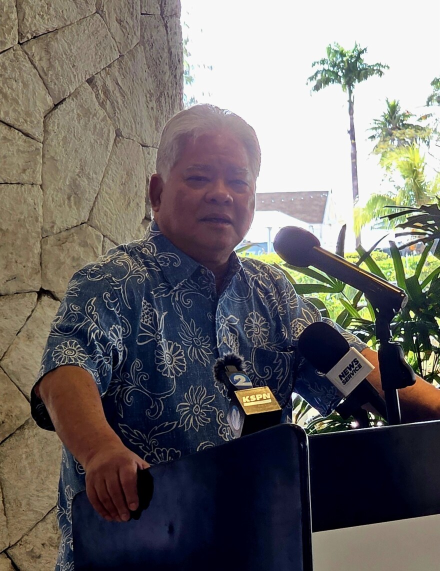 CNMI Governor Arnold Palacios