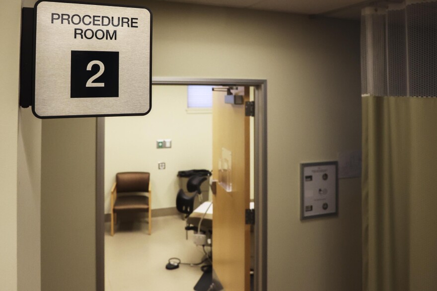 A procedure room at Planned Parenthood in Meridian, Idaho, one of the few clinics in the state to offer abortions. Access to abortion is about to become even less available in the state as a six-week ban became law.