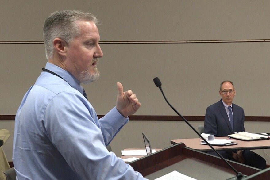 Speaking at an Environmental Rules Board meeting in 2019, Matthew Stuckey, assistant commissioner in IDEM's Office of Air Quality, said the department was unable to fill more than 100 open positions due to the inability to increase air permit fees.
