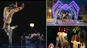 (Clockwise from left) Dance Fest, Halloween Village at Baird Community Commons and The Hollows at Phantom Lake YMCA.