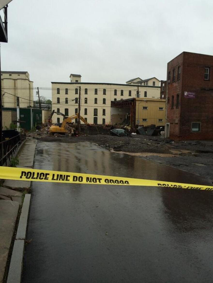 A picture from flooding in May in Penn Yan.