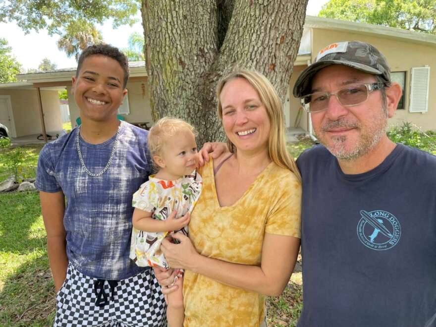 Levi Draheim lives in Melbourne with his family, mom Leigh-Ann Draheim, step-dad James Kilby and half-sister Juniper. Photo by Amy Green