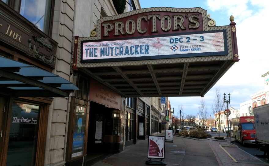 The marquee outside Proctors in Schenectady (file photo)