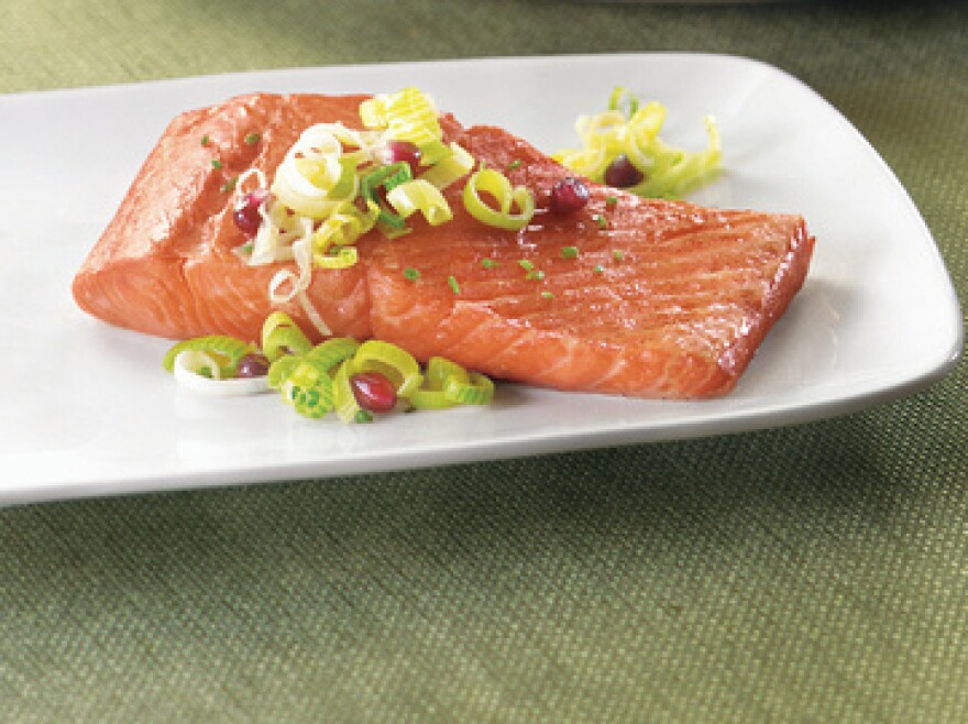 Wild salmon filets from SeaBear.