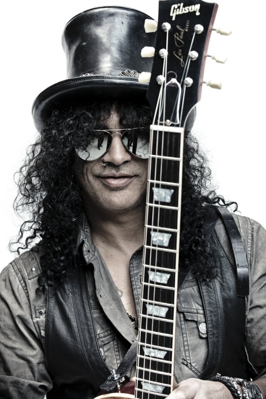 Slash, the former lead guitarist for Guns N' Roses, has a new album out.