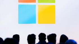People attend a showcase event of the company's artificial intelligence assistant, Copilot, ahead of the annual Build developer conference at Microsoft headquarters, Monday, May 20, 2024, in Redmond, Washington. (Lindsey Wasson/AP)